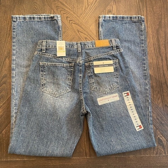 Tommy hilfiger classic boot cut jeans size 4L - Picture 1 of 7
